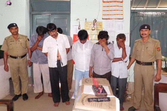 Police detains 8 gamblers from Agartala, cash seized Police detains 8 gamblers from Agartala, cash seized